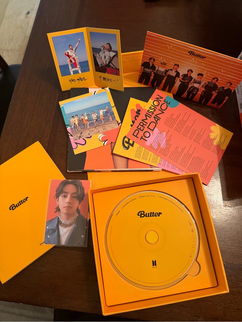BTS 'Butter' Album Cream Version